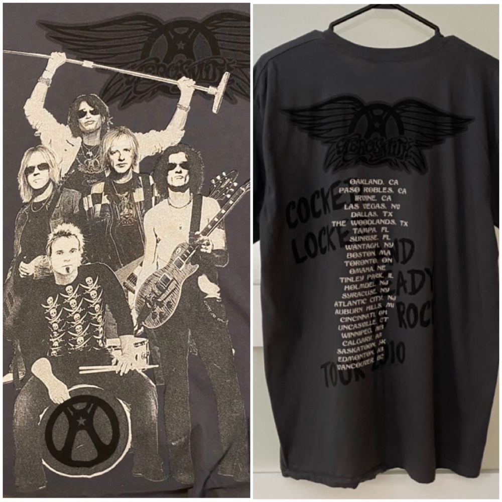 Aerosmith 2010 Tour Tee
